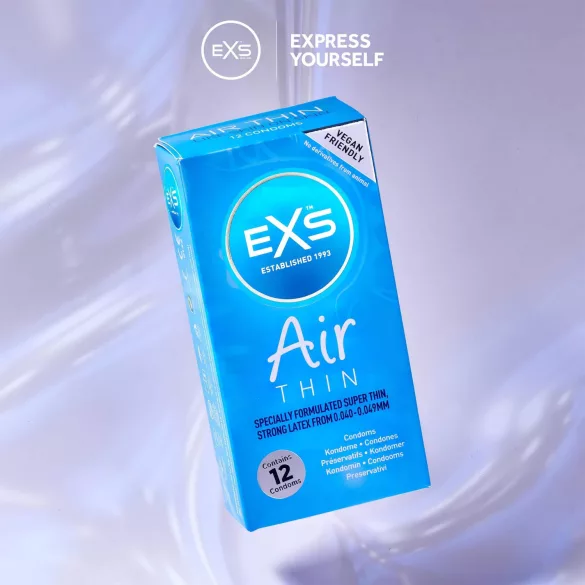 EXS - ultra tenké kondómy - latex - 12 ks