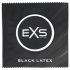 EXS Black - latex kondóm - čierny - 100 ks