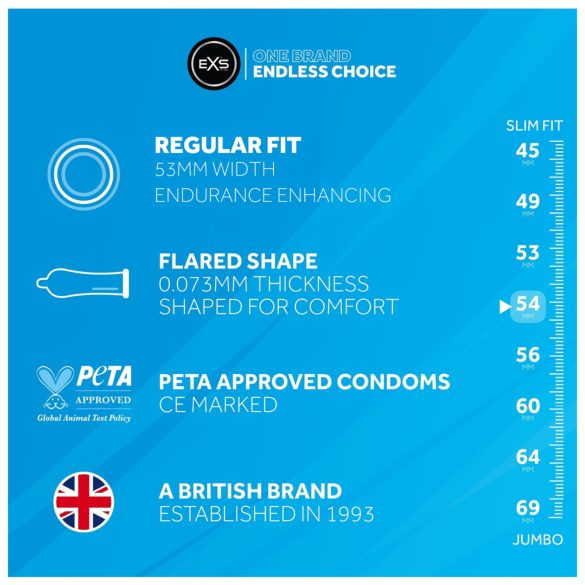 EXS - kondómy na oddialenie ejakulácie - latex - 12 ks