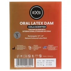 EXS - orálny ochranný rúško - príchuť kola