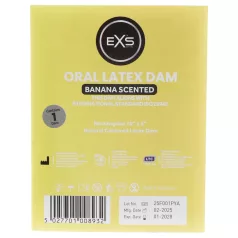 EXS - orálny ochranný plátok - banánová príchuť