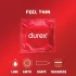 Durex - kondómy Feel Thin - extra tenké pre prirodzený pocit - 18 ks