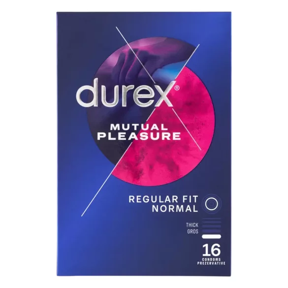 Durex Mutual Pleasure - oneskorené prezervatívy (16 ks)