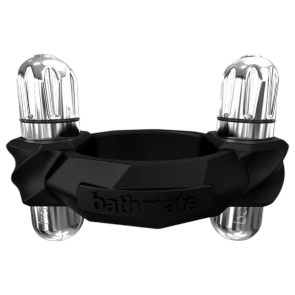 Bathmate - vibračný krúžok na penis - hydroterapia, čierny