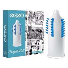 Egzo Tough Cat - kondóm s nopkami a štetinkami - 1 kus