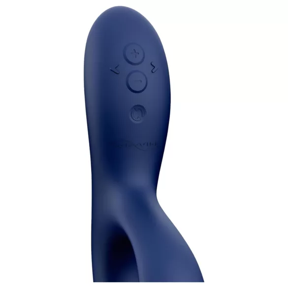 We-Vibe Nova 2 - Aplikáciou ovládaný flexibilný vibrátor s klitoriálnym ramienkom (modrý)
