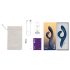 We-Vibe Nova 2 - akumulátorový smart vibrátor s ramenom na klitoris (modrý)