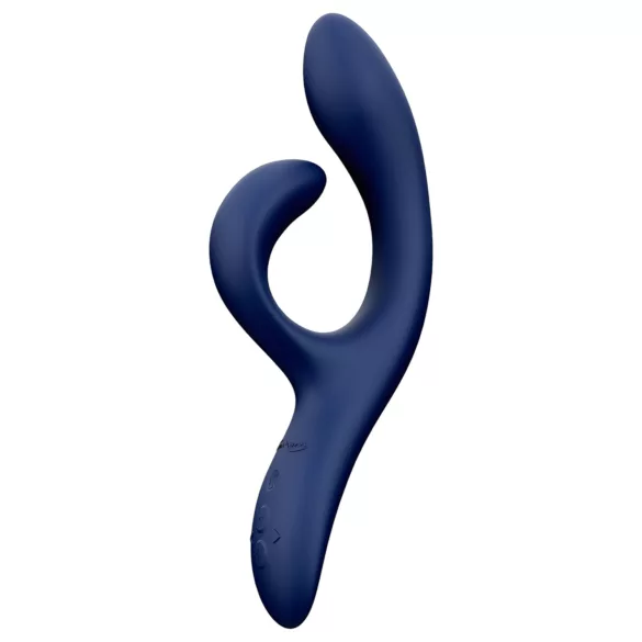 We-Vibe Nova 2 - Aplikáciou ovládaný flexibilný vibrátor s klitoriálnym ramienkom (modrý)