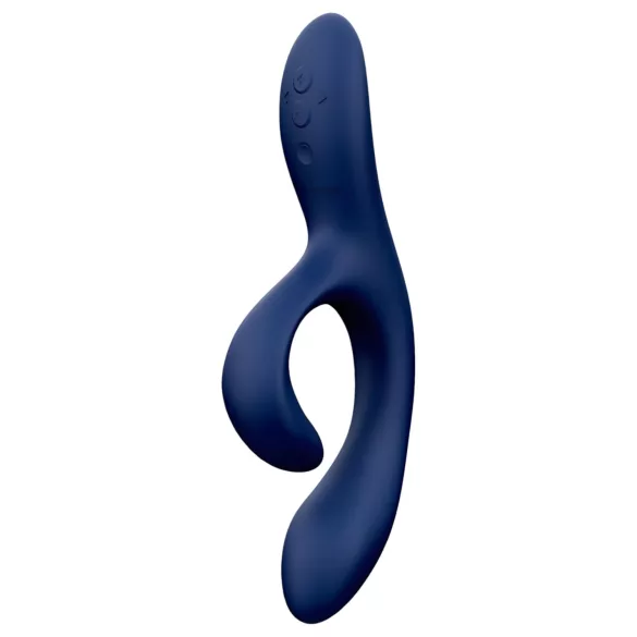 We-Vibe Nova 2 - Aplikáciou ovládaný flexibilný vibrátor s klitoriálnym ramienkom (modrý)