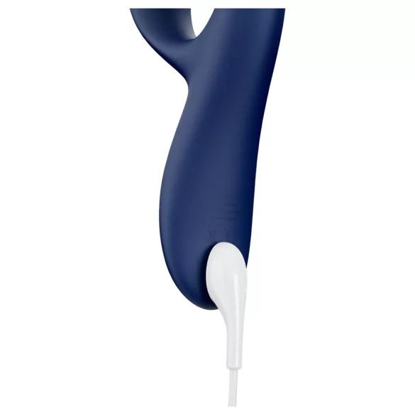 We-Vibe Nova 2 - Aplikáciou ovládaný flexibilný vibrátor s klitoriálnym ramienkom (modrý)