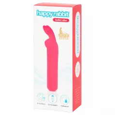   Happyrabbit - minivibrátor so zajačími uškami - dobíjací - ružový