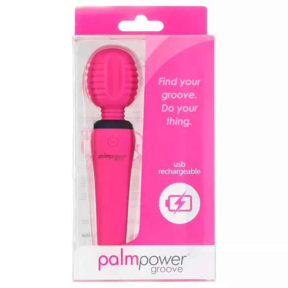PalmPower - masážny vibrátor na klitoris - nabíjací - ružový