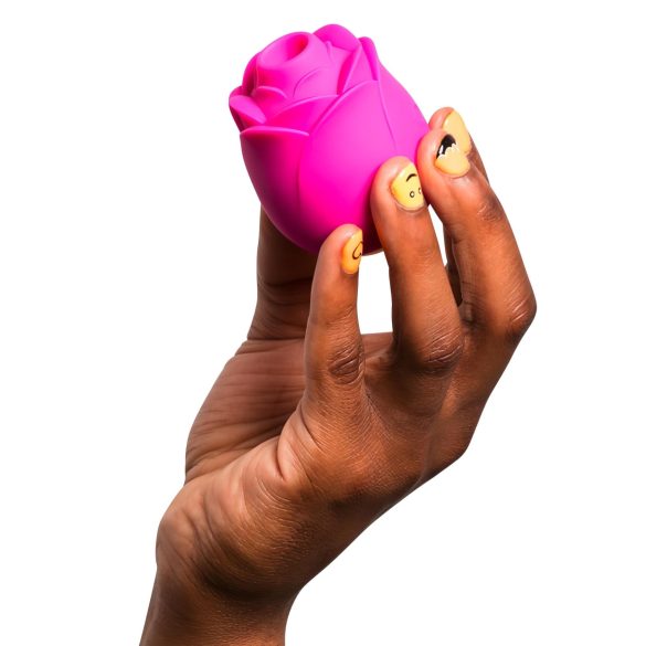 ROMP Rose - stimulačný vibrátor na klitoris - tlakové vlny - ružová