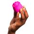 ROMP Rose - stimulačný vibrátor na klitoris - tlakové vlny - ružová