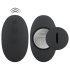 Pripínací análny vibrátor (čierny) Black Velvet Double F