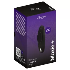   We-Vibe Moxie+ - smart vibračný stimulátor klitorisu - čierny