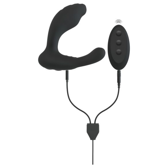 Smile - vibrátor na G-bod a prostatu - čierny