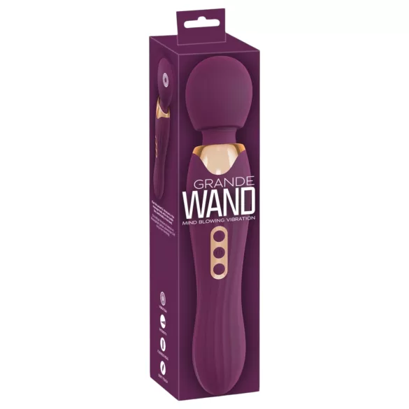 You2Toys Grande - masážny vibrátor na batériu - červený