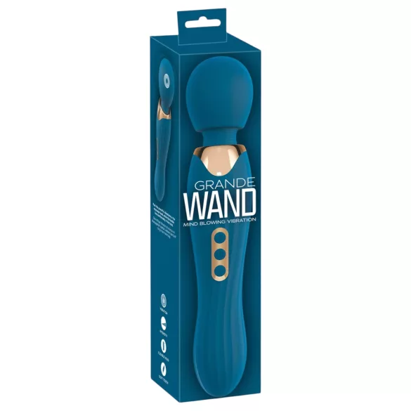 You2Toys Grande - masážny vibrátor na batérie - modrý