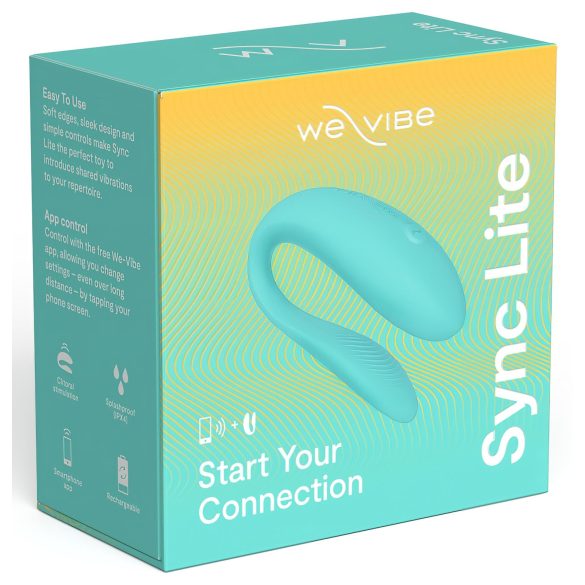 We-Vibe Sync Lite - vibrátor pre páry - smart, na diaľkové ovládanie - zelený