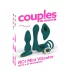 Couples Choice - 4v1 variabilný vibračný stimulátor s diaľkovým ovládaním (tyrkysový)