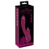 Javida Licking & Thrusting - vibrátor s lízaním a prirážaním (fialový)