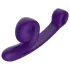 Snail Vibe Curve - vibrátor na klitoris a bod G - 2v1 - fialový