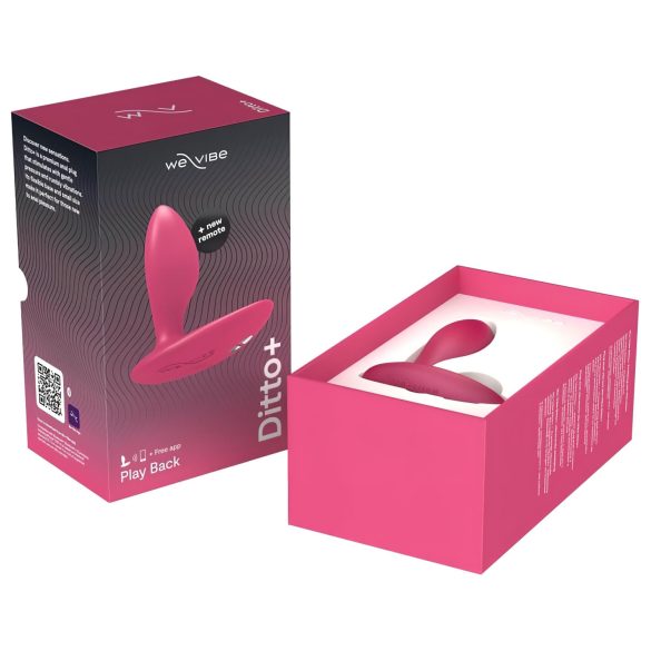 We-Vibe Ditto+ - šikovný, akumulátorový análne vibrátor (ružový)