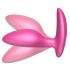 We-Vibe Ditto+ - inteligentný análny vibrátor s akumulátorom (ružový)