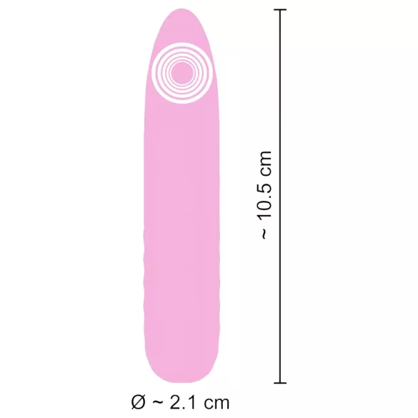 Cuties - mini vibrátor - ružový