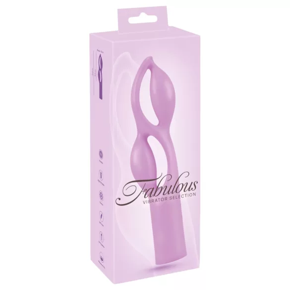 You2Toys Fabulous - nabíjateľný dvojmotorový vibrátor (fialový)