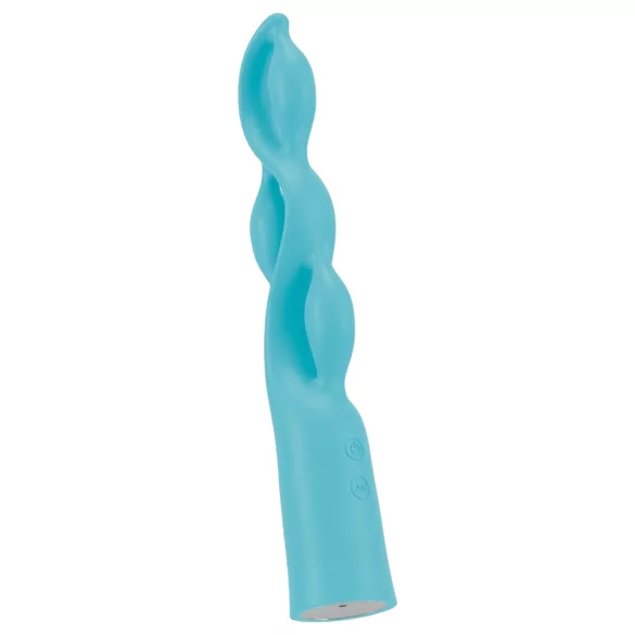 You2Toys - vibrátor s 3 motormi - dobíjací - modrý