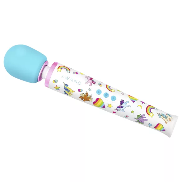 le Wand Unicorn - masážny vibrátor set - dúhová farba