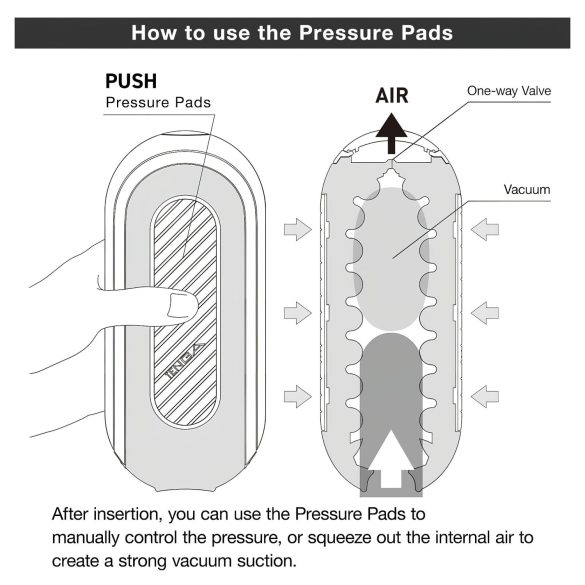 TENGA Flip Zero - silný masturbátor (čierny)