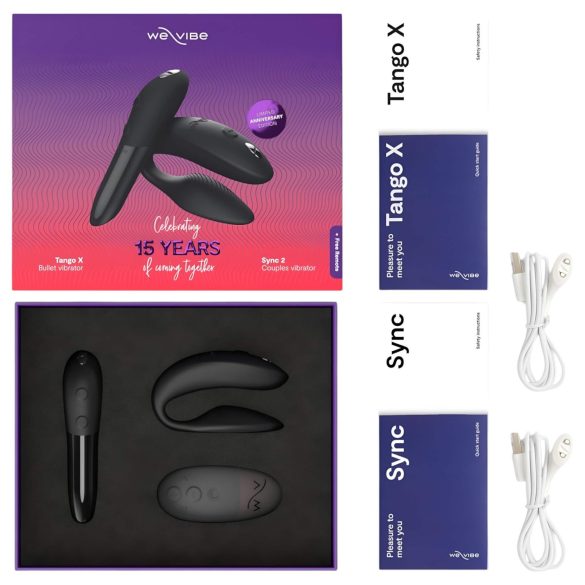 We-Vibe Collection - vibračný párový set - čierny