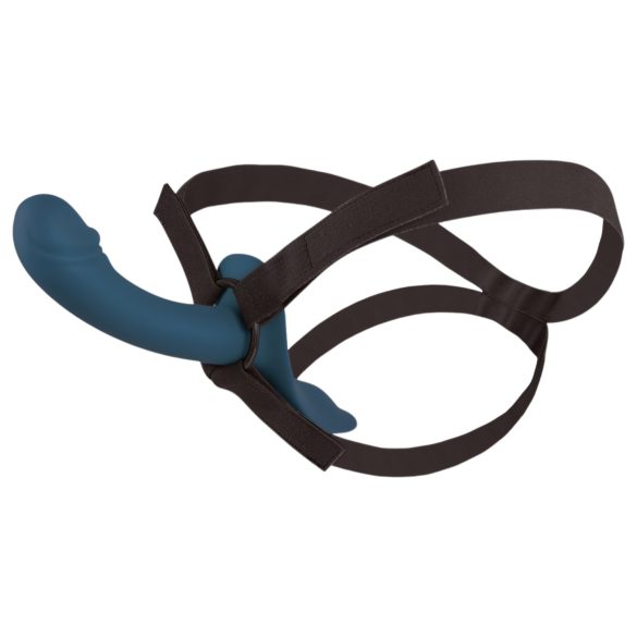 You2Toys - pripínací vibrátor set - čierny/modrý