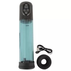   Mister Boner - automatická vákuová pumpa na penis - modrá