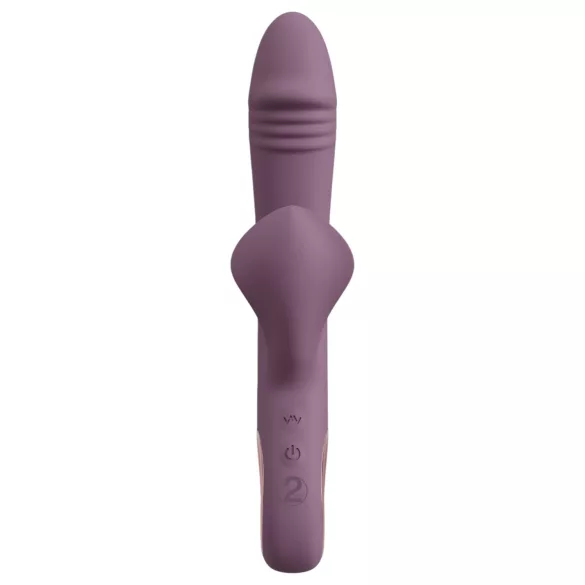 You2Toys - vibrátor s tromi ramenami - nabíjateľný - fialový