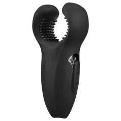   Rebel - vibrátor na penis s pohyblivým ramenom a vibráciou - čierny