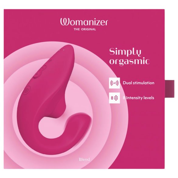 Womanizer Blend - G-bodová vibrátor a klitorálny stimulátor (ružový)
