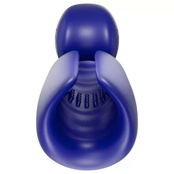 SVibe EVO - masturbátor pre mužov - vodotesný, nabíjateľný - modrý