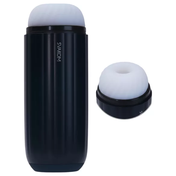 Svakom Sam Neo 2 Pro - mužský masturbátor - smart funkcia - čierno-biely