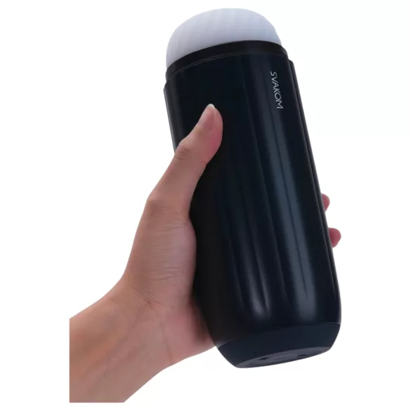 Svakom Sam Neo 2 - masturbátor pre mužov - smart ovládanie - čierna/biela