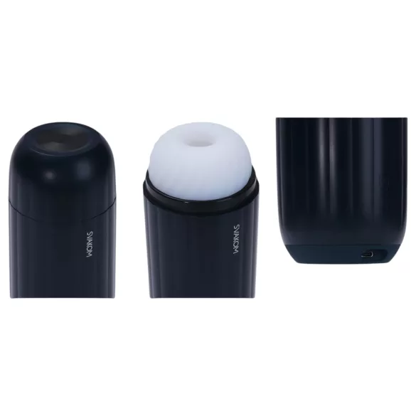 Svakom Sam Neo 2 - masturbátor pre mužov - smart ovládanie - čierna/biela