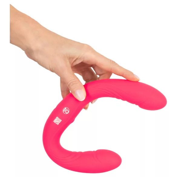 Couples Choice - vibrátor pre páry - obojstranný - ružový