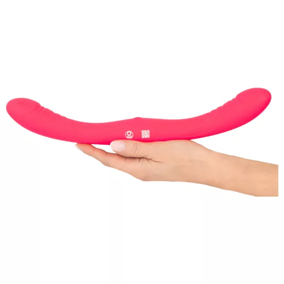 Couples Choice - vibrátor pre páry - obojstranný - ružový