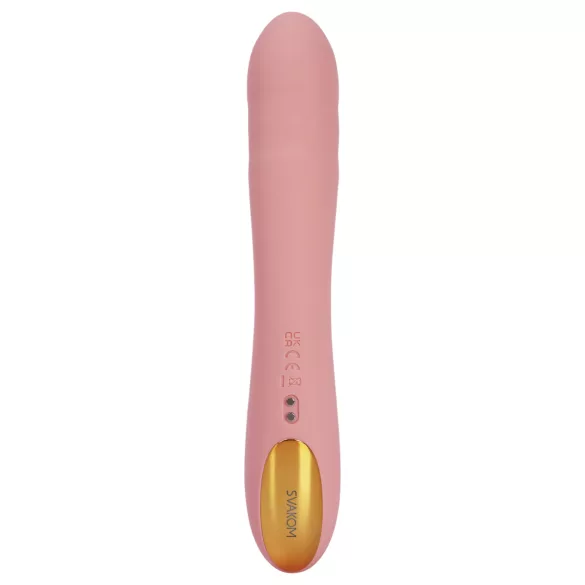Svakom Ava Neo - thrusting vibrátor - smart funkcia - ružová