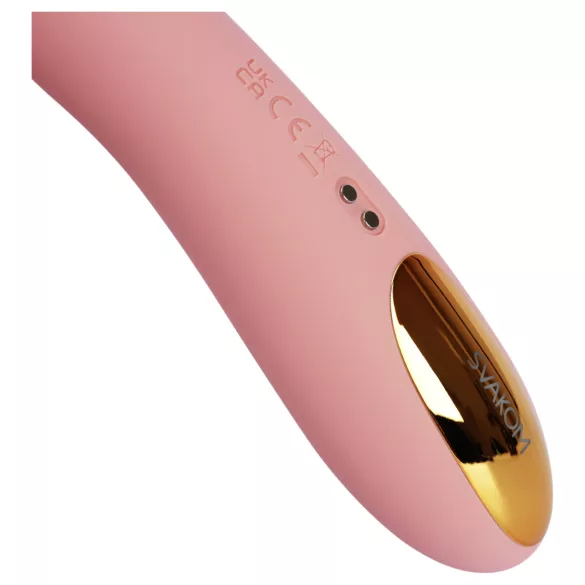 Svakom Ava Neo - thrusting vibrátor - smart funkcia - ružová