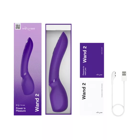 We-Vibe Wand 2 - masážny vibrátor - smart funkcionalita