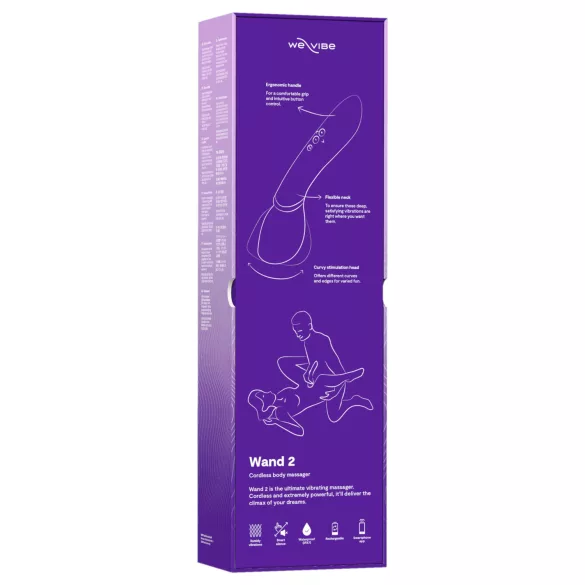 We-Vibe Wand 2 - masážny vibrátor - smart funkcionalita